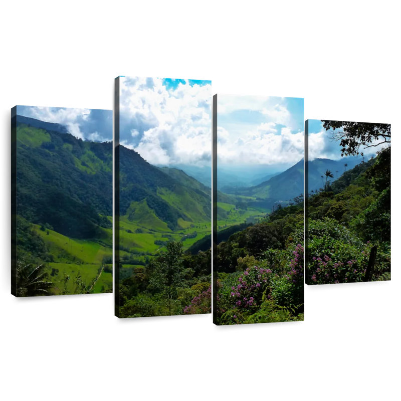 Vue panoramique sur la montagne d'Alvord, H 22 po x l 36 po