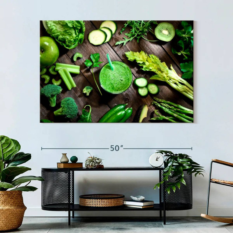 Vegetable Smoothie, 34" H x 51" W