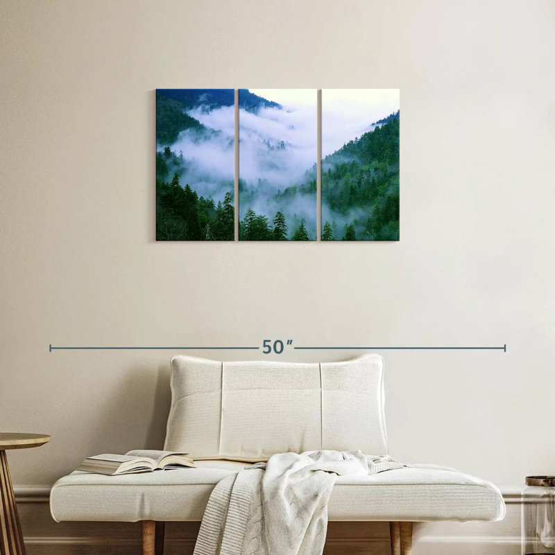 Brume Smoky Mountains, H 20 po x l 33 po