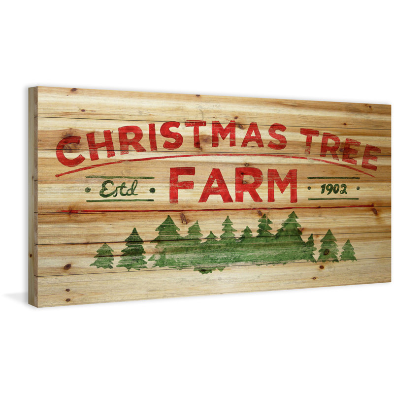 " My Christmas Tree ", 22.5" H x 45" W x 1.5" D