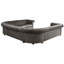 Canapé modulaire réversible en velours Huskins-745462540