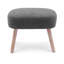 Fauteuil de chambre avec repose-pieds Breann-379906001