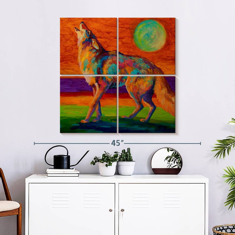 Brampt Howl, 32'' H x 32'' W