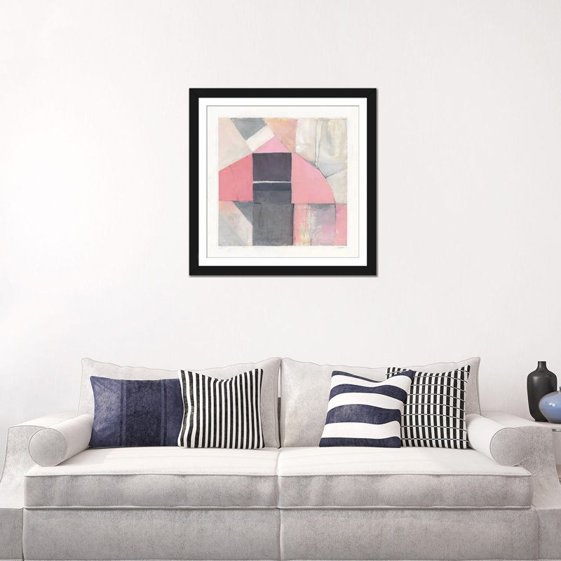 « blushing mariée », reproduction sur toile, H 18 po x l 18 po x P 1,5 po, Papier d'art encadré noir, Blanc