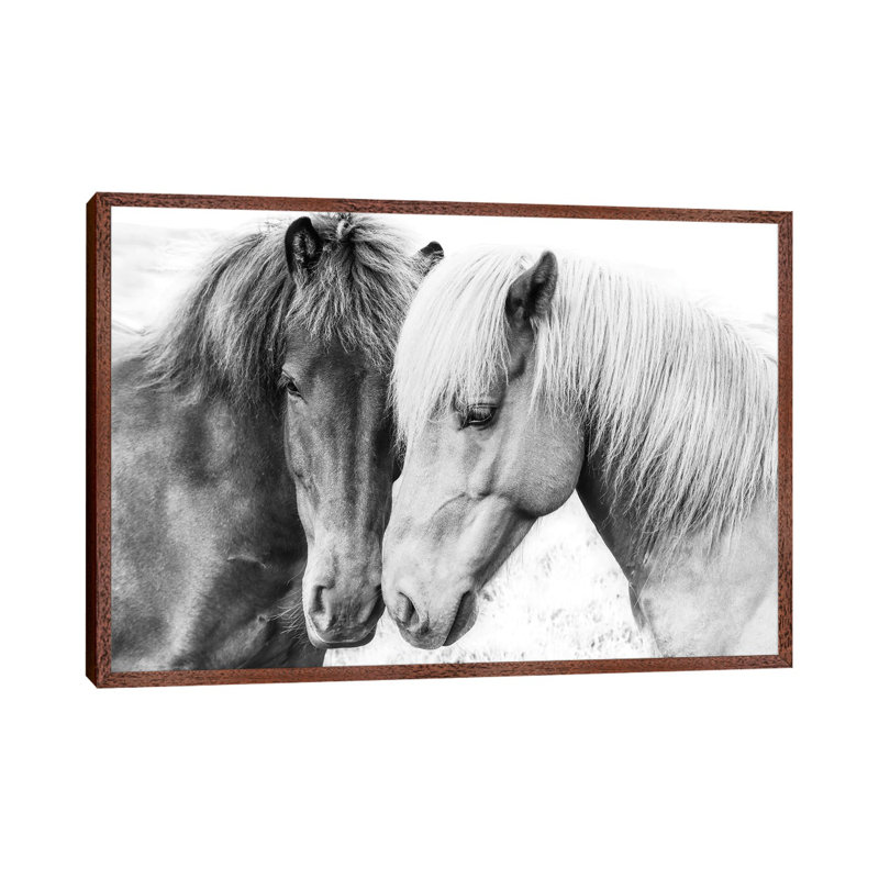 Sisi & Seb by Sisi & Seb - Floater Frame Gallery-Wrapped Canvas Giclée on Canvas, Classic Wood, 45.72 cm H x 66.04 cm W