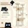 Large Cat Appropriate 81.1'' H Heavy Duty Carpet Cat Tree Condos and Scratching Posts Included