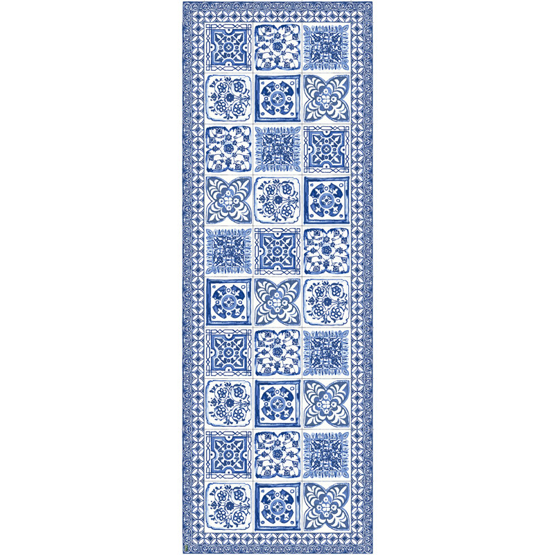 Damon Geometric Area Rug, Runner 78 x 225cm