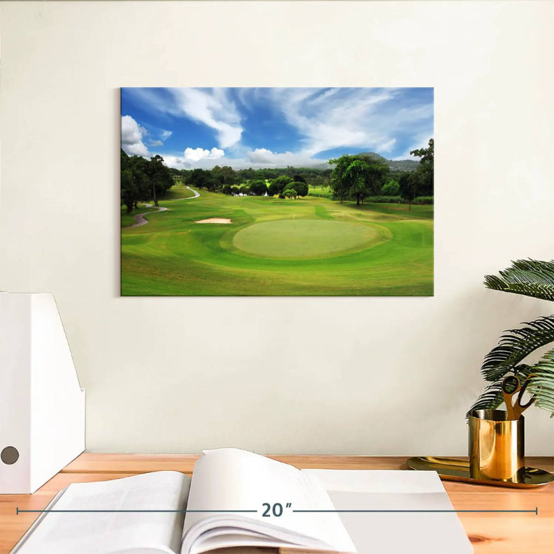 Sireci Scenic Golf Course, 8" H x 12" W