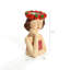Grand vase sculpture en céramique Lady Strawberries