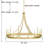 Marconi 12-Light Dimmable Wagon Wheel Chandelier -1213244986