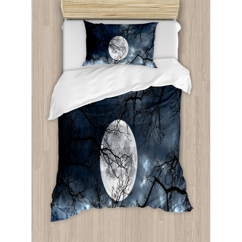 Rustic Polyester Duvet Cover, Twin Duvet Cover + 1 Sham