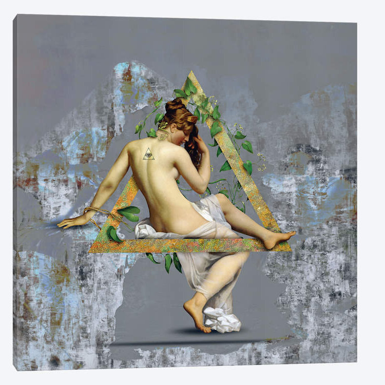 « vénus », impression sur toile, H 48 po x l 48 po x P 1,5 po, Toile tendue, Pas de tapis