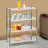4 Tier Stainless Steel Adjustable Shelving-1653970567
