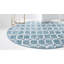 Tapis bleu / ivoire en laine Numa-76872395