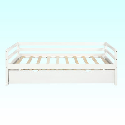 Lit de jour simple avec lit gigogne Abigaelle