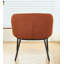 Fauteuil d'appoint moderne en velours côtelé-2069809161
