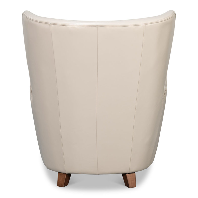 Lombard Club Chair, Crystal White