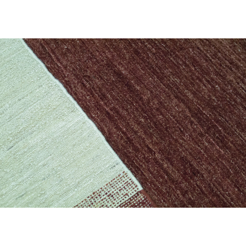 Pakistan Gabeh Wool Striped Area Rug
