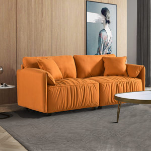 Nicolosa 75.62'' Modular Loveseat