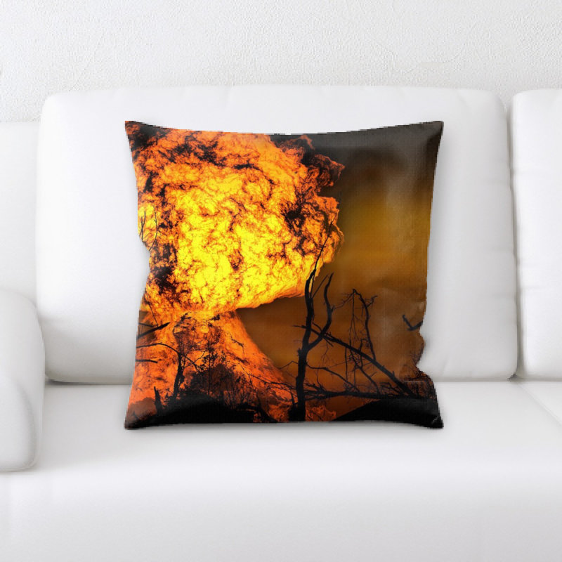 Microsuede Throw Pillow