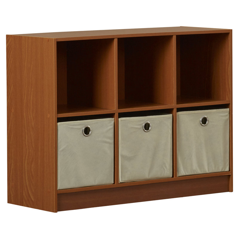 Storage Bookcase, Dark Walnut