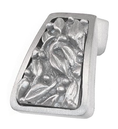 San Michele Finger Pull, Satin Nickel