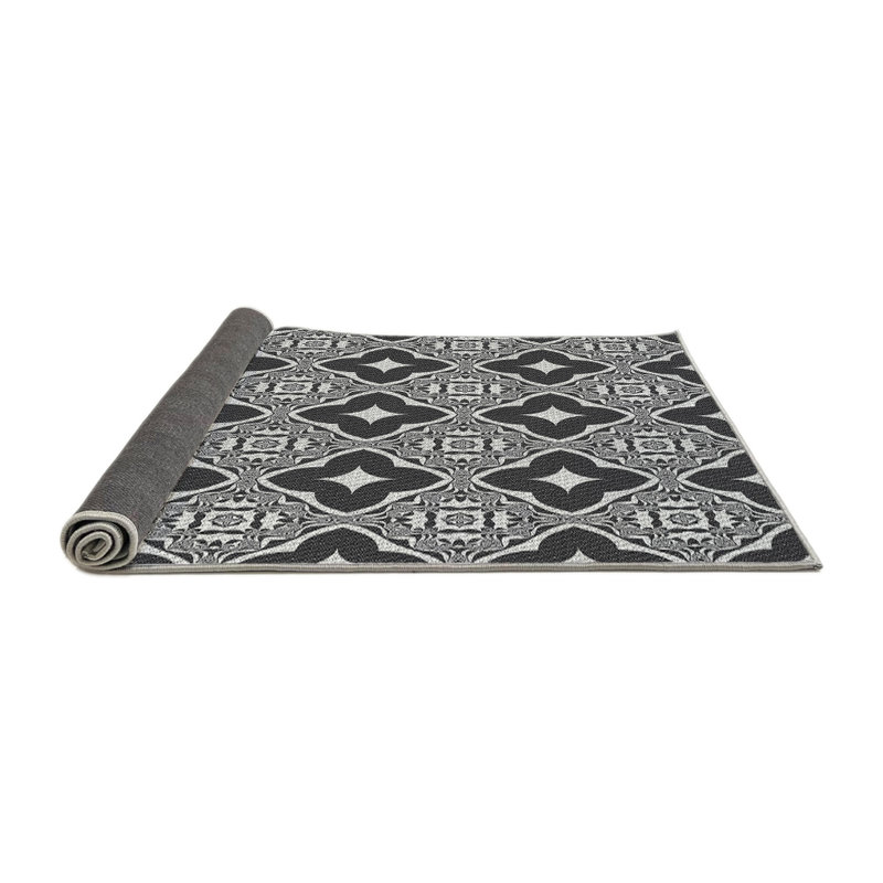 Tapis gris / brun Develin, Rond 5 pi