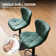 Swivel Adjustable Height Modern Bar Stools with Metal Frame 