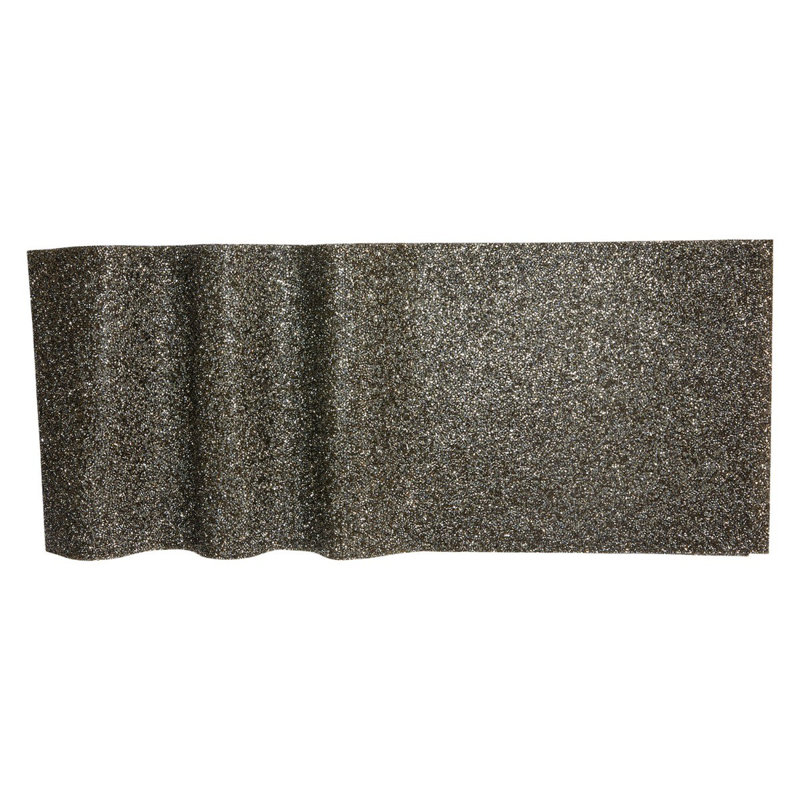 Sparkles Home Luminous Table Runner | Rhinestones | Non-Slip Backing | Multiple Sizes Available, 36" x 13", Charcoal
