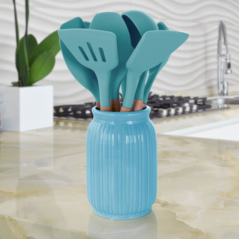 Mega Chef Utensil Set, Teal