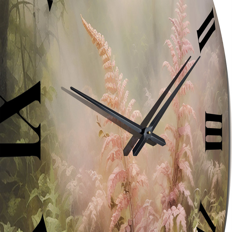 Citialli - Horloge murale florale, Petit