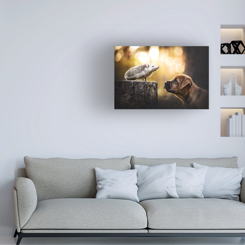 Art sur toile, "Natalie Grosse", H 12 po x l 19 po