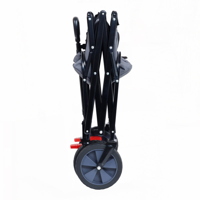 Chariot de chariot pliable 150L, Gris