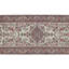 Wool Oriental Area Rug in Ivory/Light Green/Plum
