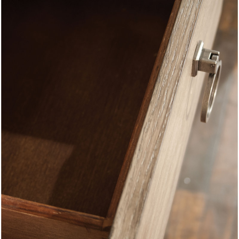 Commode 5 tiroirs Regan, Naturel