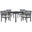 Radnor 4 - Person Acacia Wood Patio Dining Set with Square Table , Cushions Included-761771453