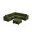 Modern Modular Sectional Couch-1302348101