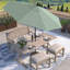 Parasol de marché 9 pi Jelks-1199140590