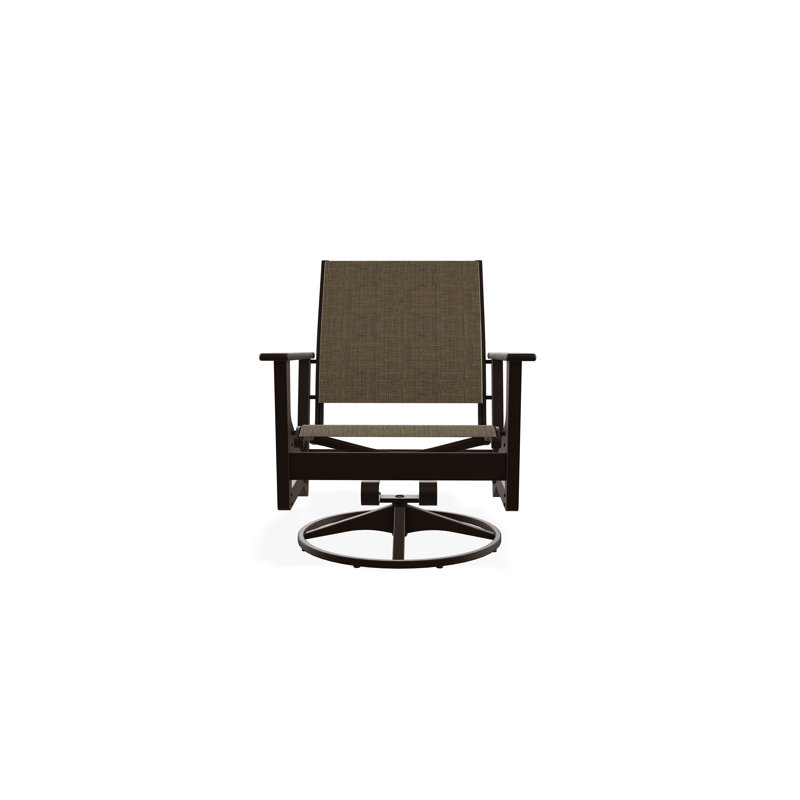 Wexler Outdoor Swivel Lounge Chair, Beacon Taupe Sunbrella®, Kona