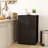 4.5 Cu Ft Mini Fridge with Freezer, Wheels, Refrigerator-108508124