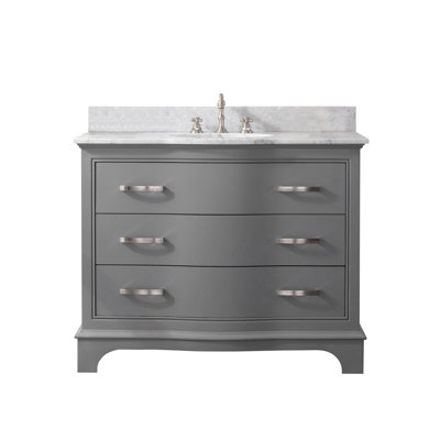 Goleta 42" Single bathroom Vanity with Marble Top