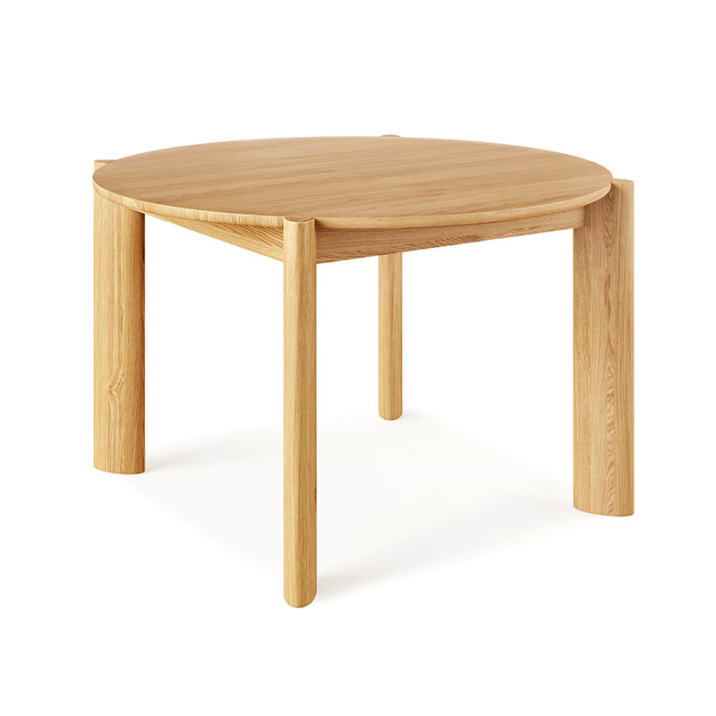 Table de salle à manger Bancroft, Chêne blanc
