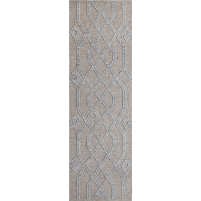 Cable Geometric Area Rug
