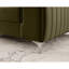 Fauteuil d'appoint moderne Laurence - Vert olive-1092169581