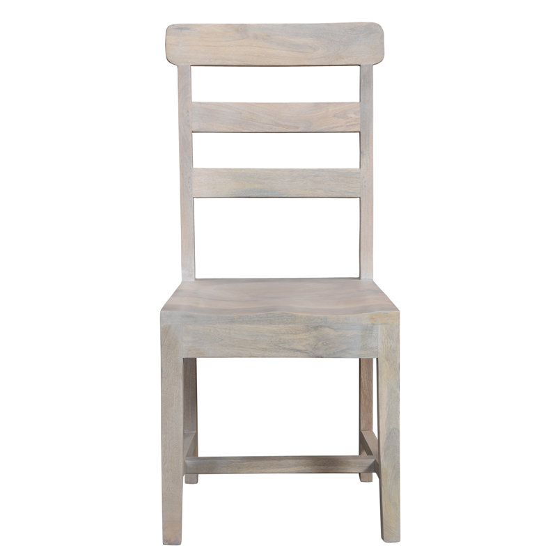 Broadmoor 18'' H Solid Wood Side Chair, White