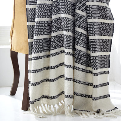 Edda Modern Cotton Throw