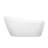 63'' x 30.7'' Freestanding Soaking Acrylic Bathtub