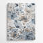Aquarelle florale 97, art mural en métal beige-1921853136