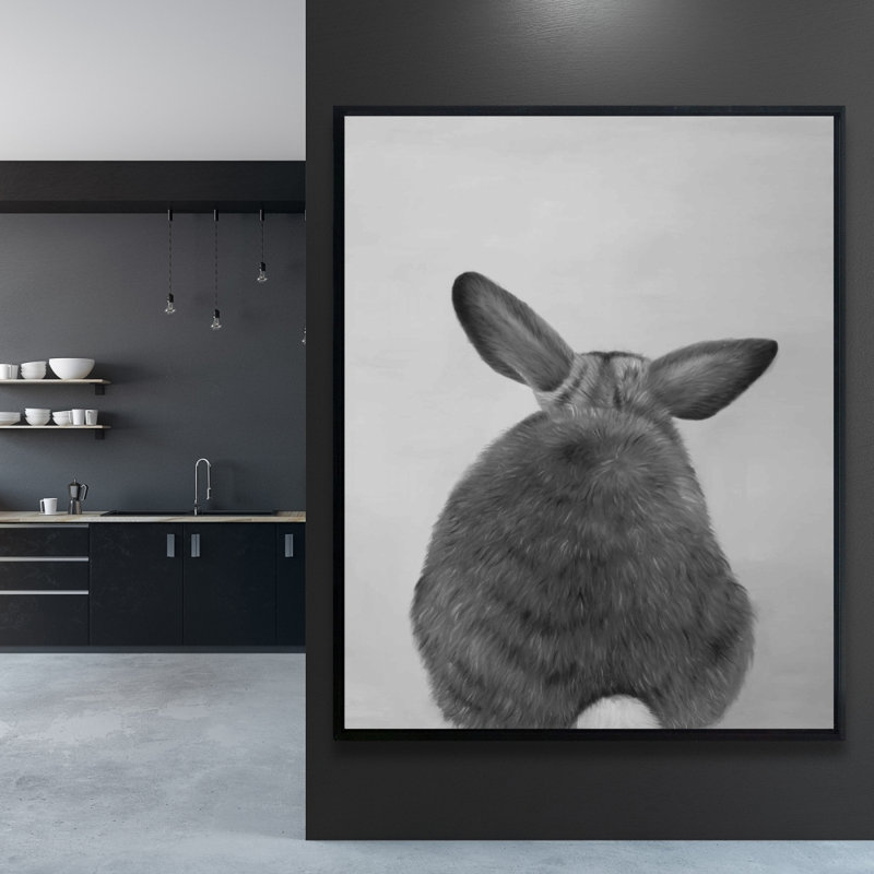 " Little Rabbit From Behind "