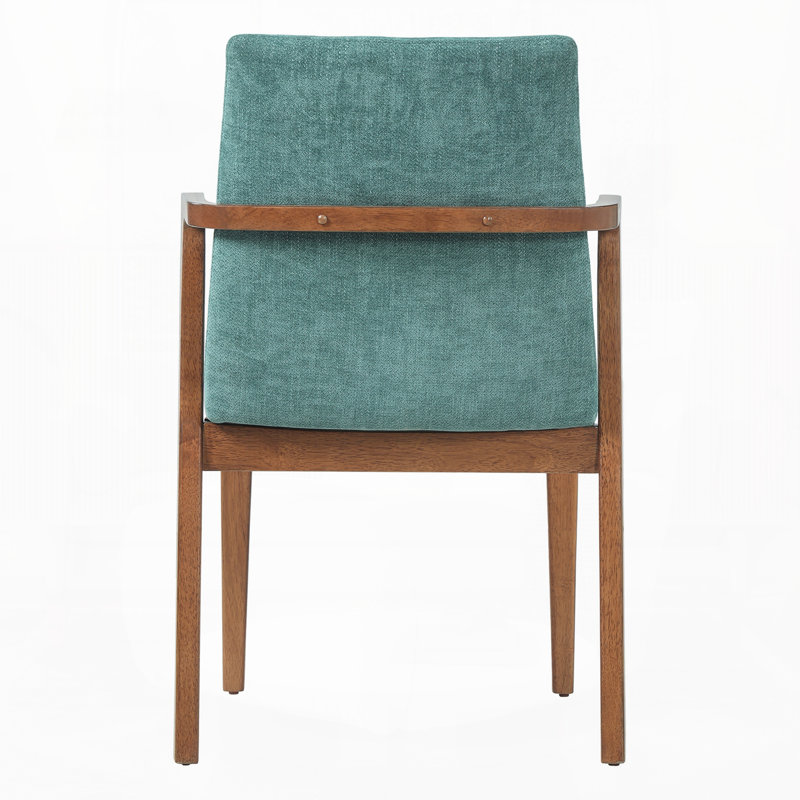 Ensemble de 2 chaises de salle à manger de style Mid-Century moderne